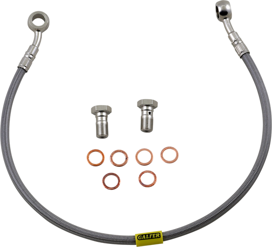 GBRAKES Brake Line Kit - Rear - Stainless Steel - ZX600 Ninja ZX-6R '98-'02