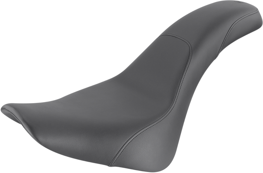 SADDLEMEN Seat - Profiler™ - Black - Smooth - Softail '18-'24