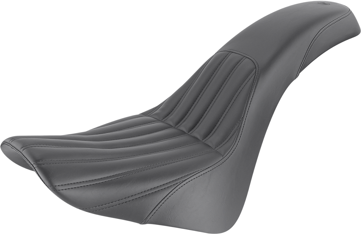 SADDLEMEN Knuckle Profiler™ Seat - Black - Softail '18-'24