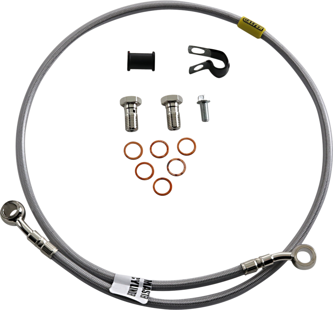 GBRAKES Brake Line Kit - Front - Stainless Steel - KLE300 Versys-X 300 '17-'20