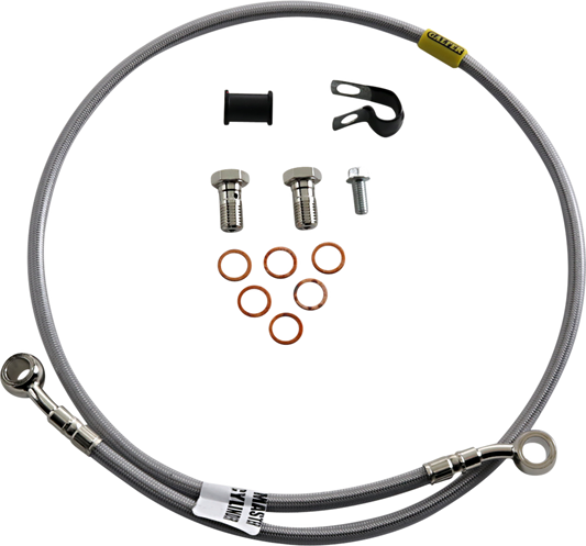 GBRAKES Brake Line Kit - Front - Stainless Steel - KLE300 Versys-X 300 '17-'20