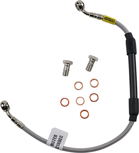GBRAKES Brake Line Kit - Rear - Stainless Steel - FZ-09 '14-'16