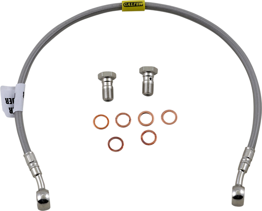 GBRAKES Brake Line Kit - Rear - Stainless Steel - CBR600F F4 / CBR600F F4I '99-'06