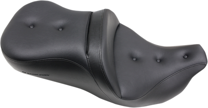 SADDLEMEN Pillow-Top Roadsofa™ Seat - with Backrest - Black - Touring '08-'24