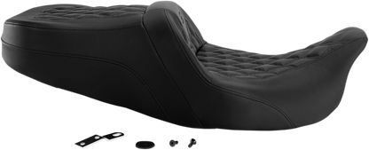 SADDLEMEN Roadsofa™ Seat - Full Lattice Stitch - without Backrest - Touring '08-'24