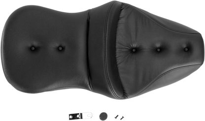 SADDLEMEN Pillow-Top Roadsofa™ Seat - Black - Touring '99-'07