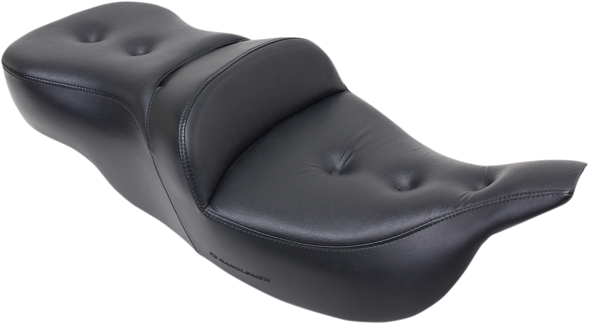 SADDLEMEN Pillow Top Roadsofa™ Seat - Heated - Black - Touring '97-'07