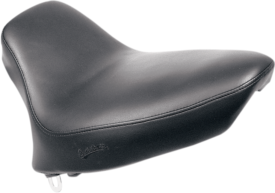 SADDLEMEN Seat - Renegade™ Solo - Smooth - Black - Softail '84-'99