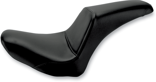 SADDLEMEN Seat - Profiler™ - Black - Smooth - Softail '06-'17