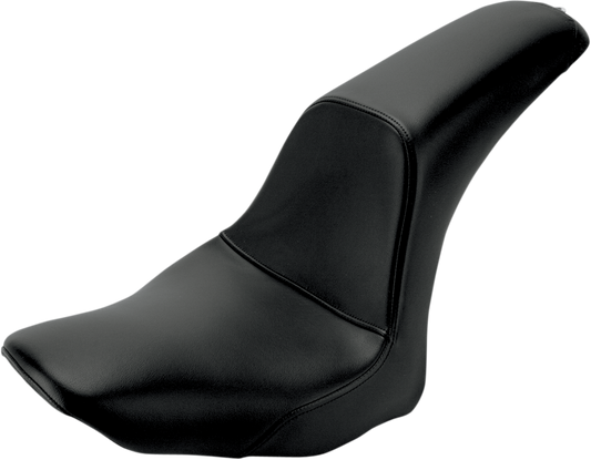 SADDLEMEN Seat - Profiler* - Black - Smooth - '06-'17 SOFTAIL