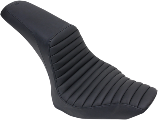 SADDLEMEN Profiler™ Tuck-N-Roll Seat - Black - Softail '06-'17