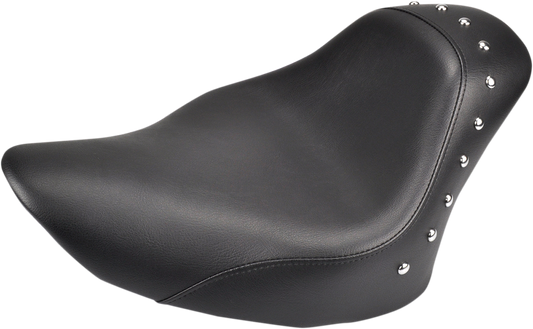 SADDLEMEN Renegade™ Solo Seat - Studded - Softail '06-'17
