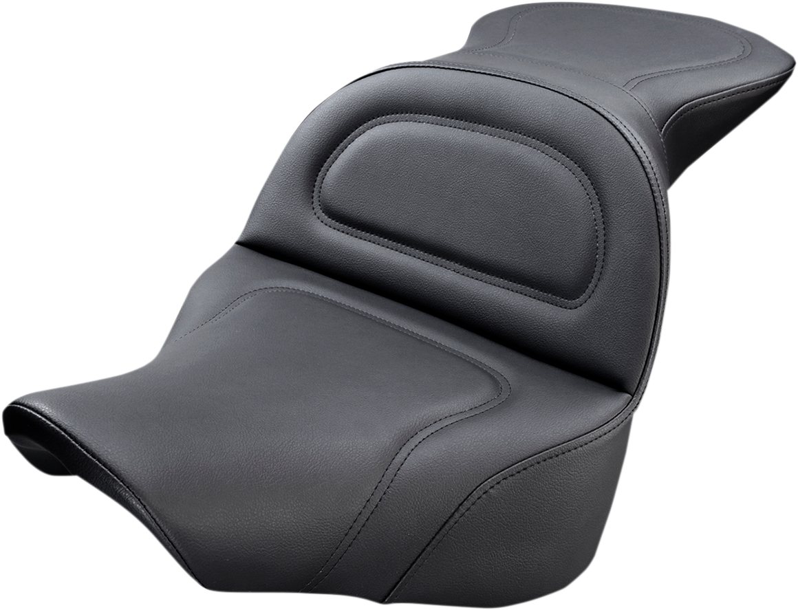SADDLEMEN Explorer Seat - w/o Driver Backrest - Softail '18-'24