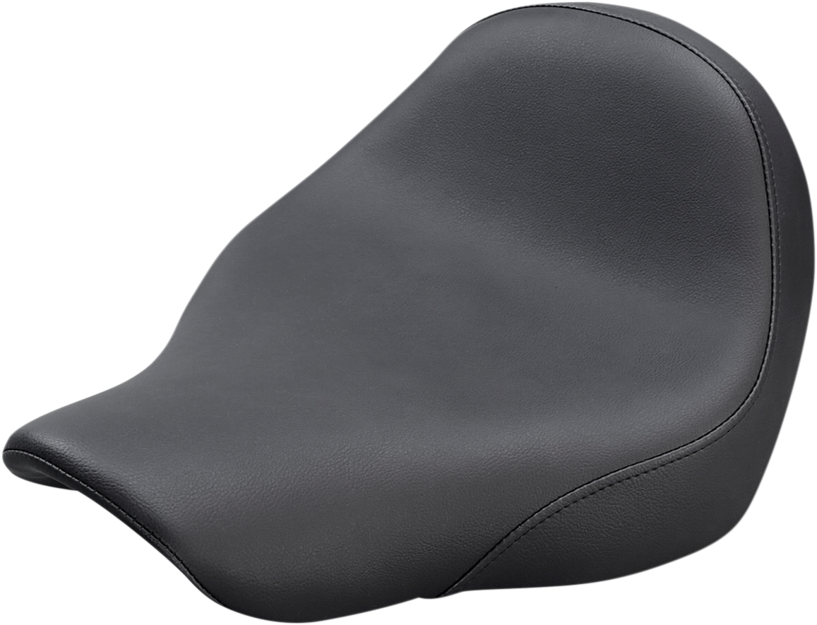 SADDLEMEN Seat - Renegade™ Solo - Black - Smooth - Softail '18-'24