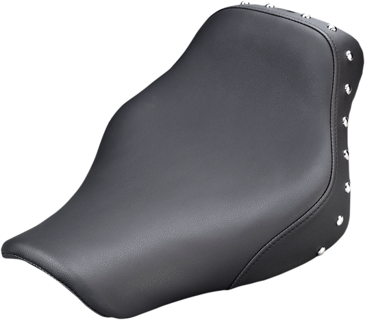 SADDLEMEN Renegade S3 Solo Seat - Studded - Softail '18-24
