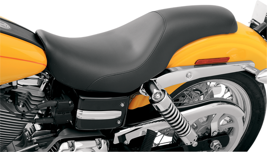 SADDLEMEN Seat - Profiler™ - Black - Smooth - Dyna '06-'17