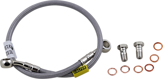 GBRAKES Brake Line Kit - Rear - Stainless Steel - YZF-R1 2006