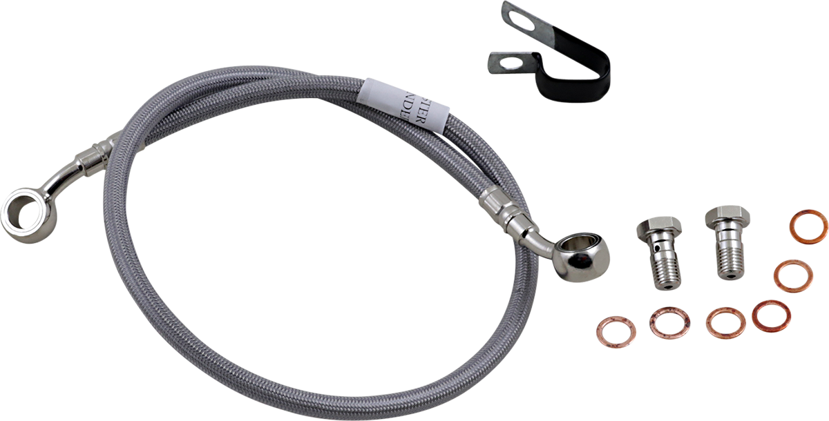 GBRAKES Brake Line Kit - Rear - Stainless Steel - GSX-R '06-'10