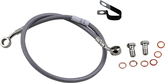 GBRAKES Brake Line Kit - Rear - Stainless Steel - GSX-R '06-'10