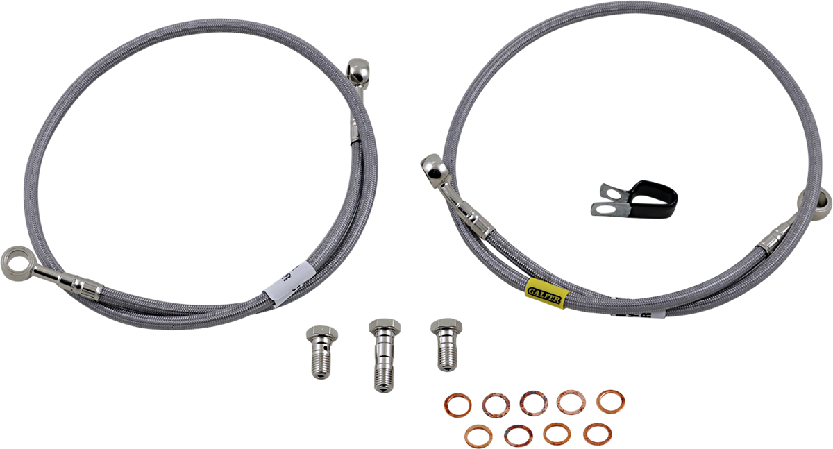GBRAKES Brake Line Kit - Front - Stainless Steel - FZ1 / FZ8 '06-'15