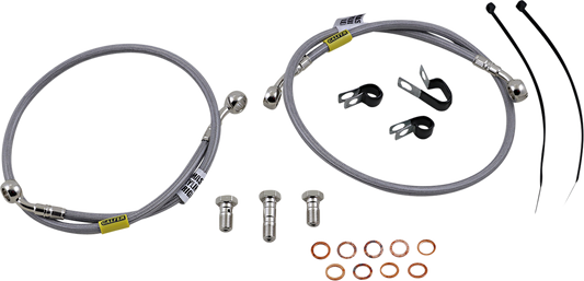 GBRAKES Brake Line Kit - Front - Stainless Steel - YZF-R1 '07-'08