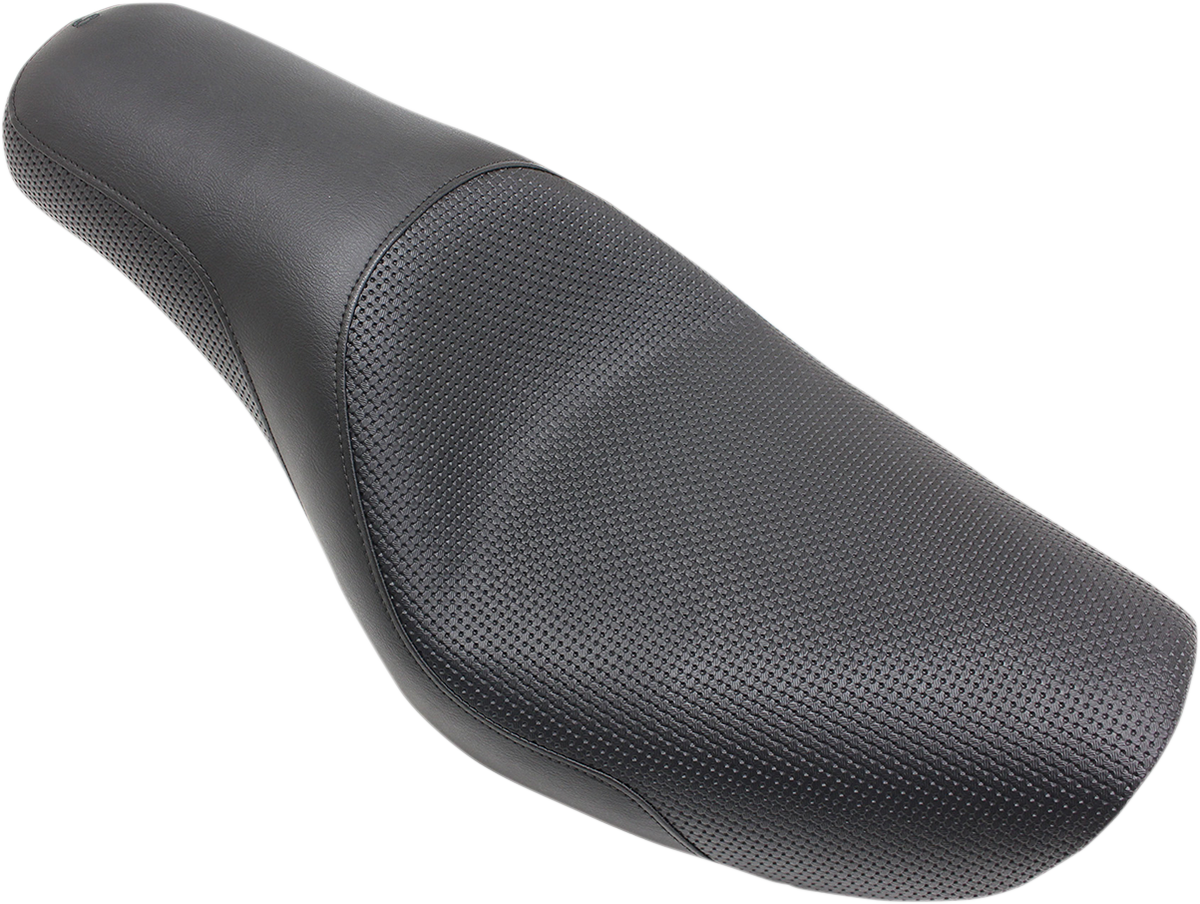 SADDLEMEN Profiler™ Basket-weave Seat - Black - Dyna '04-'05
