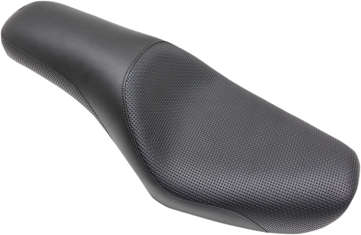 SADDLEMEN Profiler™ Basket-weave Seat - Black - Dyna '04-'05
