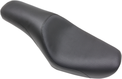 SADDLEMEN Profiler™ Basket-weave Seat - Black - Dyna '04-'05