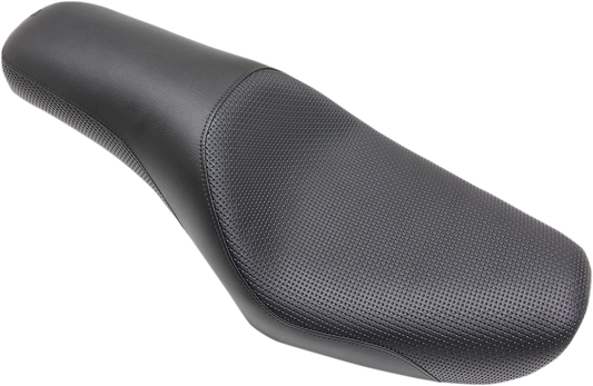 SADDLEMEN Profiler™ Basket-weave Seat - Black - Dyna '04-'05