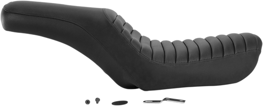 SADDLEMEN Profiler™ Tuck-n-Roll Seat - Black - Dyna '04-'05