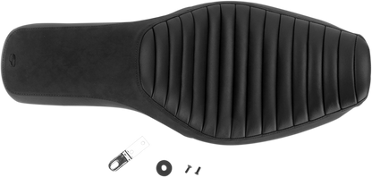 SADDLEMEN Profiler™ Tuck-n-Roll Seat - Black - Dyna '06-'17