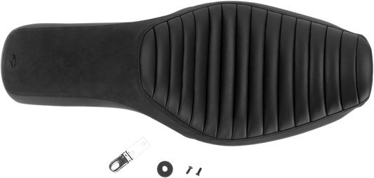 SADDLEMEN Profiler™ Tuck-n-Roll Seat - Black - Dyna '06-'17