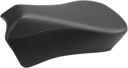 SADDLEMEN Heels Down Touring Pillion Pad - Plain - Black - Dyna '06-'17