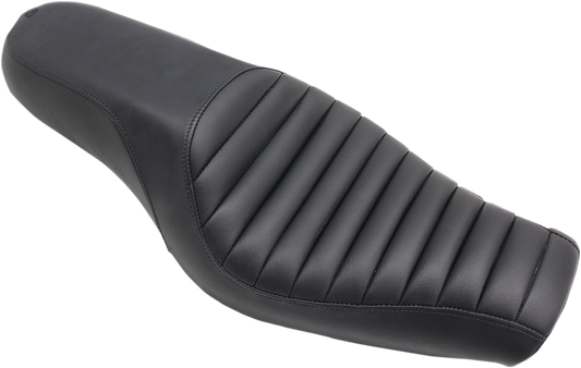 SADDLEMEN Profiler™ Tuck-n-Roll Seat - Black - Sportster '04-'20