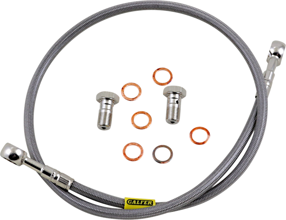 GBRAKES Complete Brake Line Kit - Rear - Stainless Steel - GSF1200S Bandit '01-'05