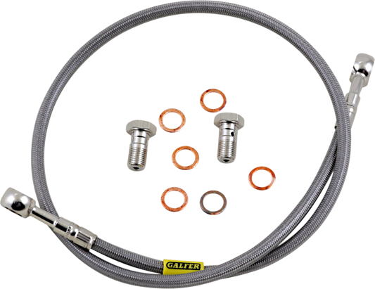 GBRAKES Complete Brake Line Kit - Rear - Stainless Steel - GSF1200S Bandit '01-'05
