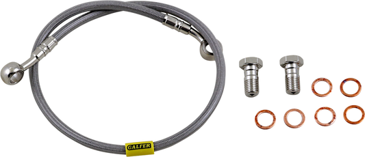 GBRAKES Complete Brake Line Kit - Rear - Stainless Steel - FZS1000 FZ1 '01-'05