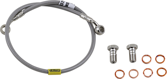 GBRAKES Complete Brake Line Kit - Rear - Stainless Steel - V-Strom '02-'12