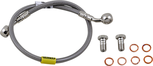 GBRAKES Complete Brake Line Kit - Rear - Stainless Steel - CBR600RR '03-'04