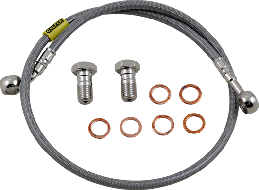 GBRAKES Complete Brake Line Kit - Rear - Stainless Steel - GSX-R1000 '03-'04