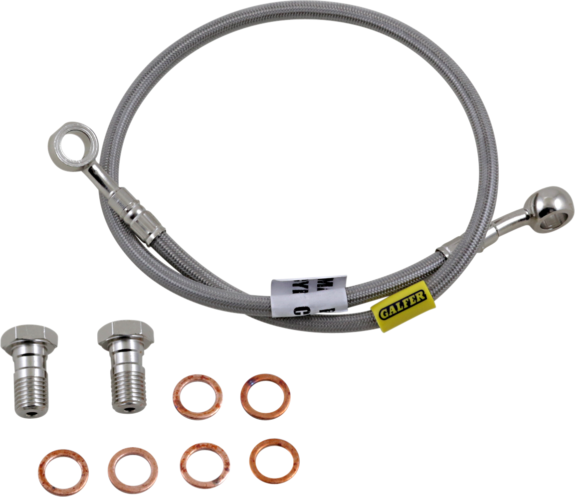 GBRAKES Complete Brake Line Kit - Rear - Stainless Steel - YZF-R6 / YZF-R6S '03-'09