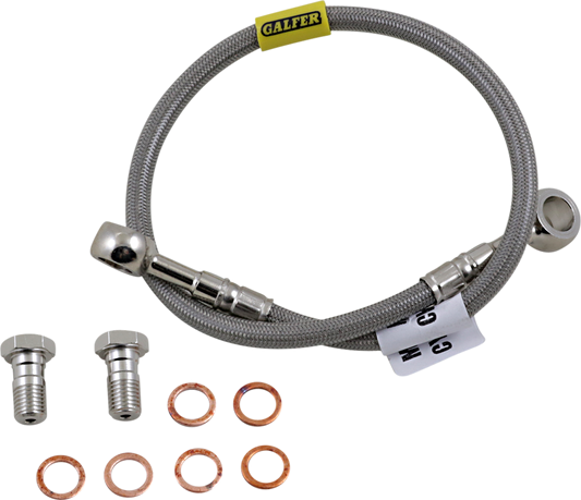GBRAKES Complete Brake Line Kit - Rear - Stainless Steel - YZF-R1 '04-'05