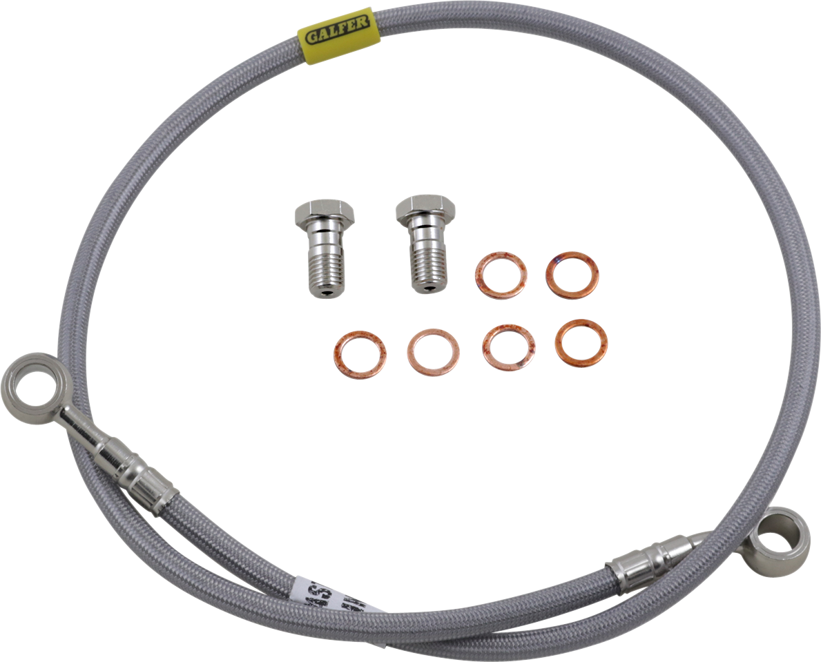 GBRAKES Complete Brake Line Kit - Rear - Stainless Steel - GSX-R1000 '05-'06