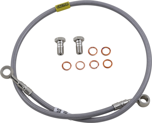 GBRAKES Complete Brake Line Kit - Rear - Stainless Steel - GSX-R1000 '05-'06
