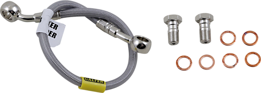 GBRAKES Complete Brake Line Kit - Rear - Stainless Steel - SV650 '05-'08