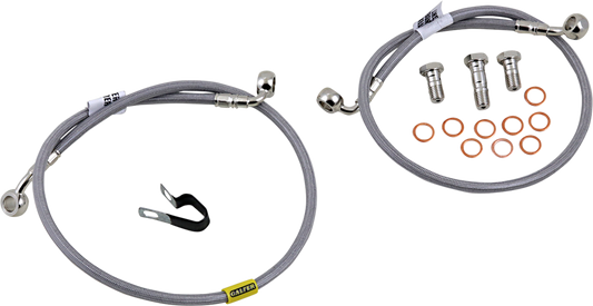 GBRAKES Brake Line Kit - Front - Stainless Steel - GSX-R600 / GSX-R750 '08-'10