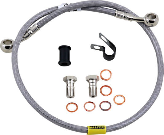 GBRAKES Brake Line Kit - Front - Stainless Steel - EX250F / EX300 '08-'17