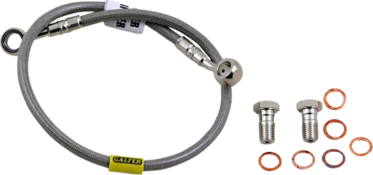 GBRAKES Brake Line Kit - Rear - Stainless Steel - EX250F / EX300 '08-'17