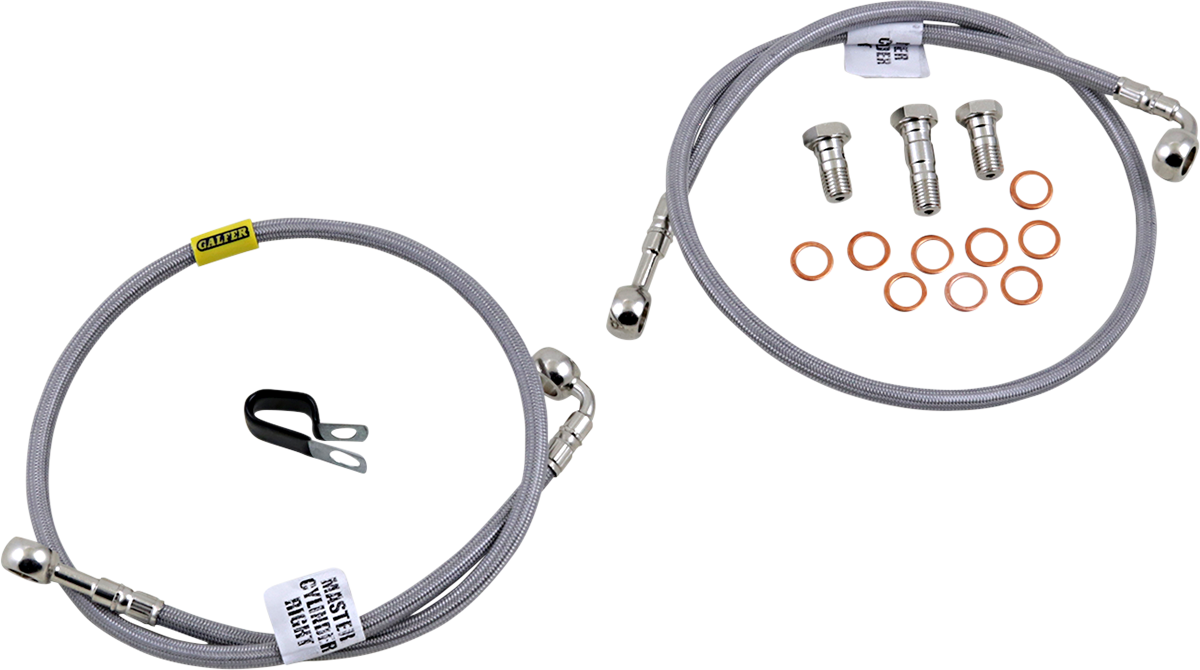 GBRAKES Brake Line Kit - Front - Stainless Steel - YZF-R1 '09-'14