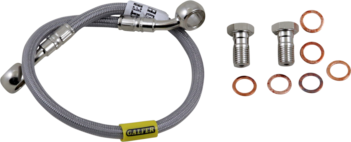 GBRAKES Brake Line Kit - Rear - Stainless Steel - SV650 '09-'23